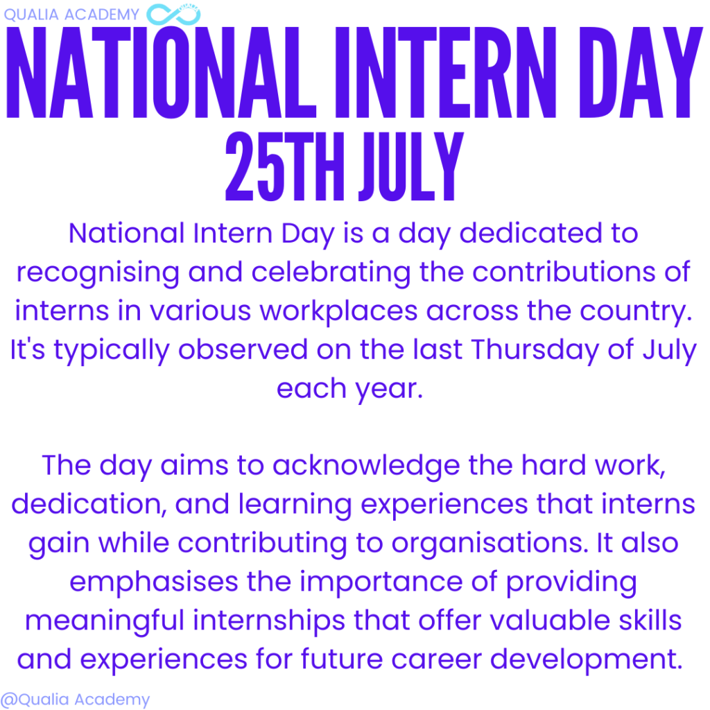 Celebrating National Intern Day: Recognising the Backbone of Future ...